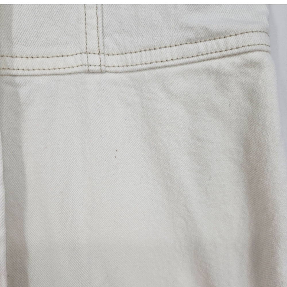 Universal Thread White Denim Button Front Midi Dr… - image 6
